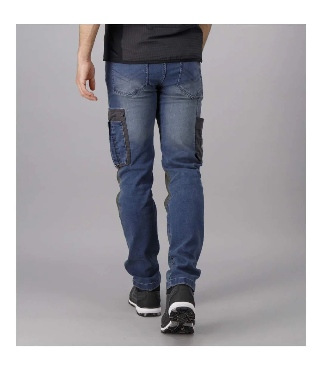 Jeans de travail Janus Würth MODYF bleu/gris