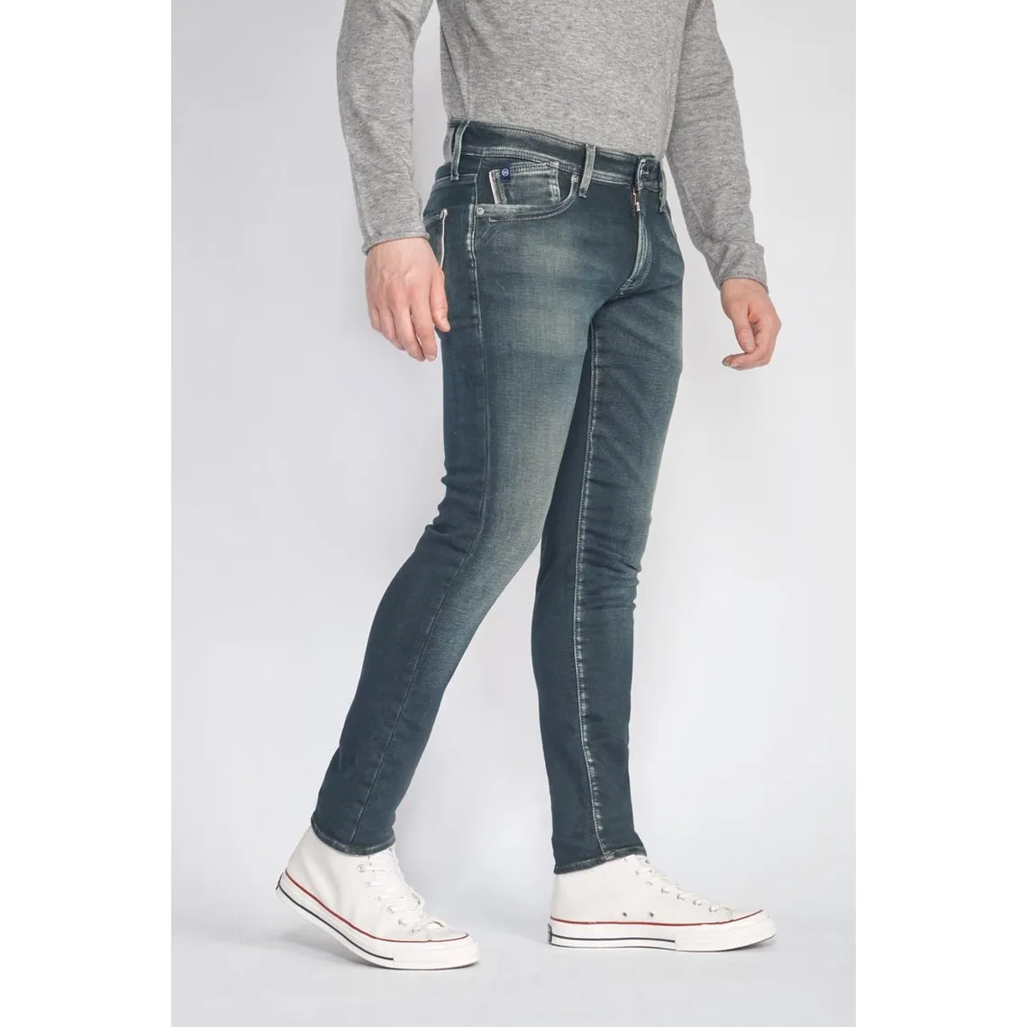 Jeans Jogg 700/11 adjusted  bleu-noir N°3 en coton | 3 Suisses