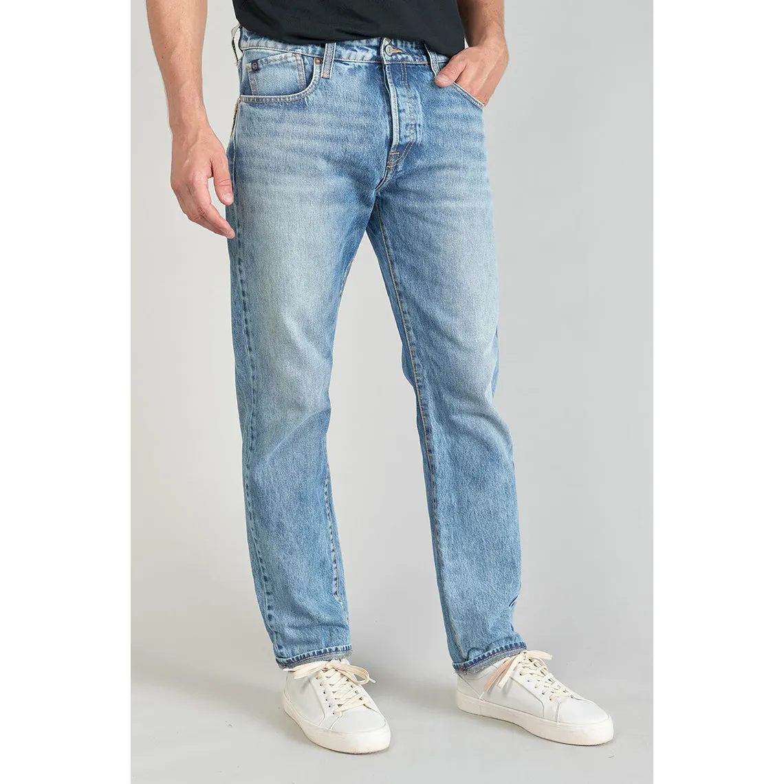 Jeans regular, droit 700/20 regular, longueur 34 bleu en coton Levi | 3 Suisses