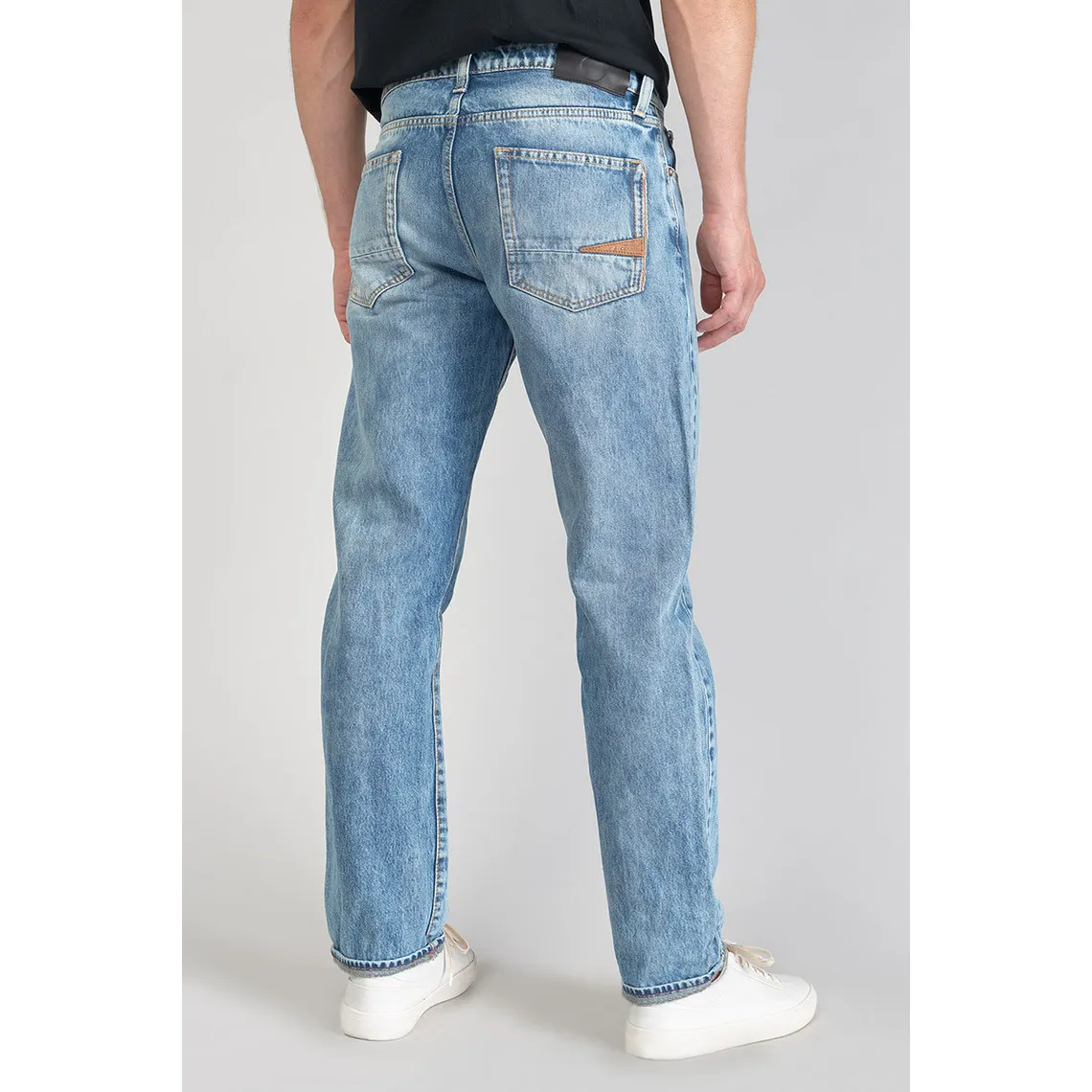 Jeans regular, droit 700/20 regular, longueur 34 bleu en coton Levi | 3 Suisses