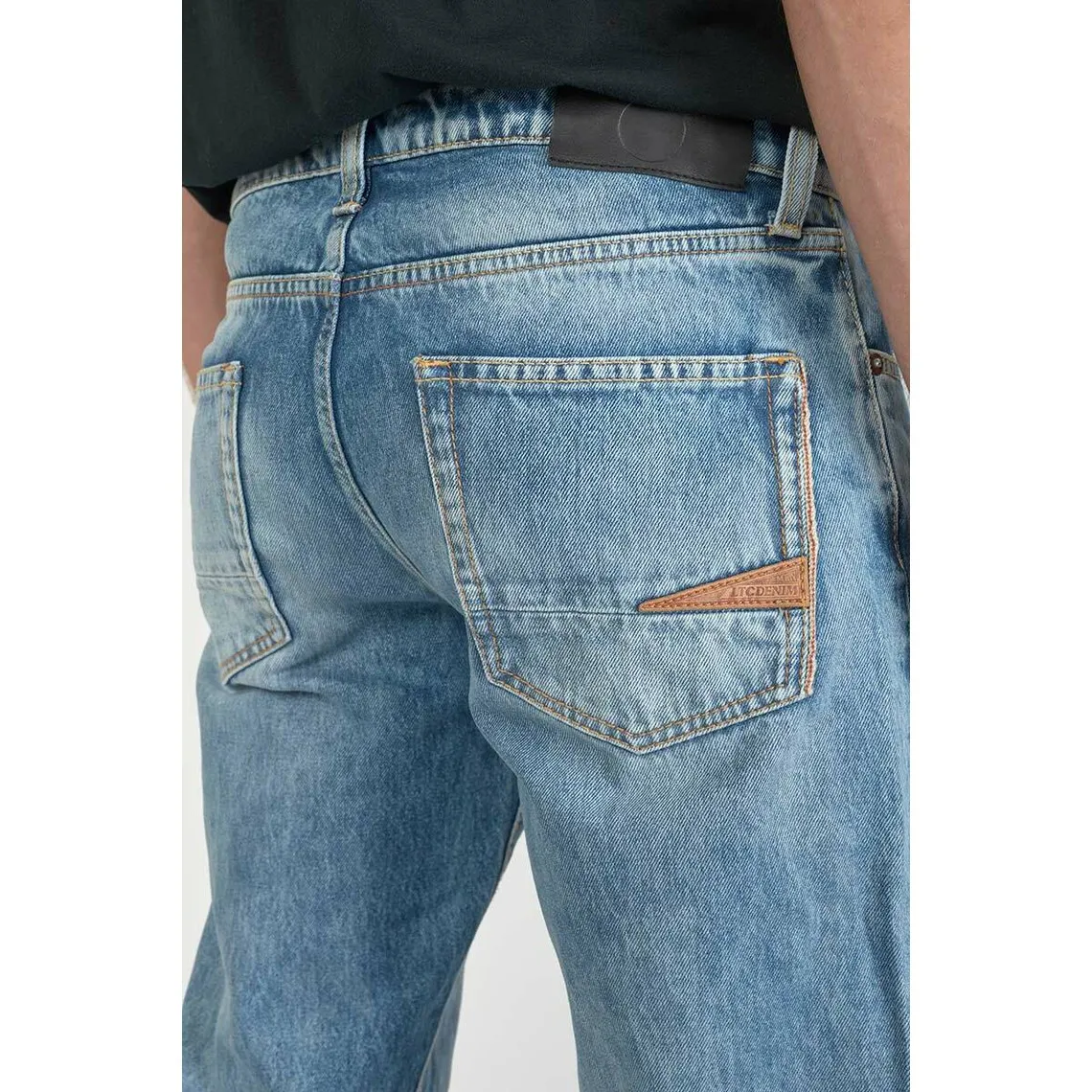 Jeans regular, droit 700/20 regular, longueur 34 bleu en coton Levi | 3 Suisses