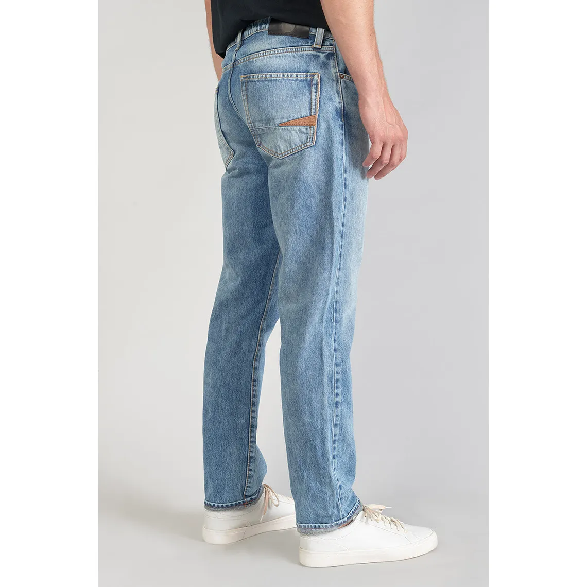 Jeans regular, droit 700/20 regular, longueur 34 bleu en coton Levi | 3 Suisses