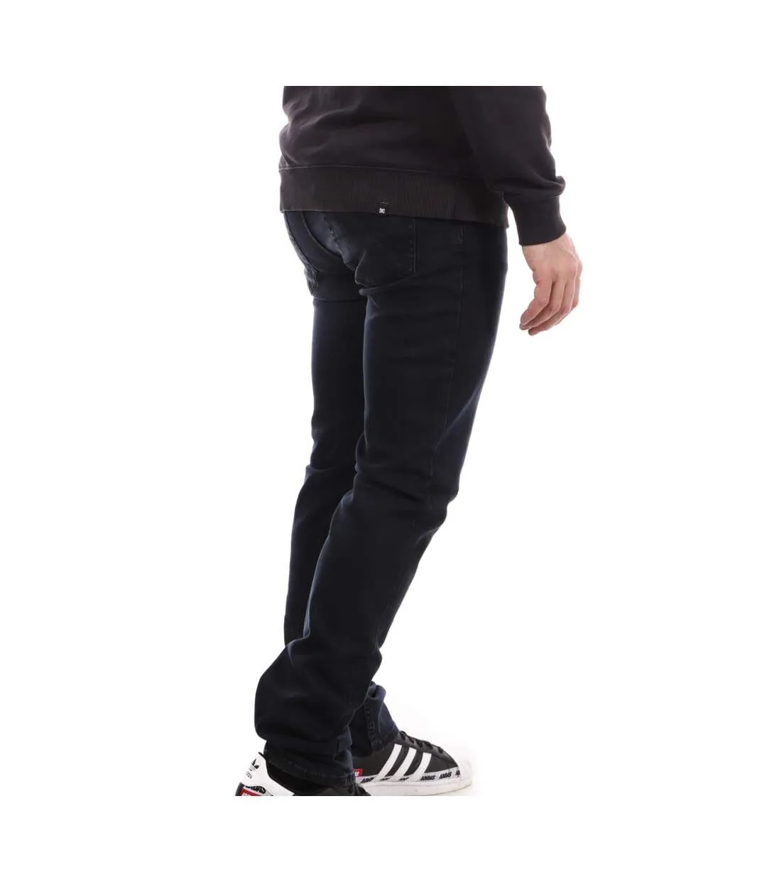 Jeans Straight Bleu Enduit Homme Lee Cooper Odel