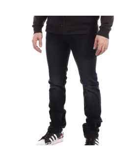 Jeans Straight Bleu Enduit Homme Lee Cooper Odel