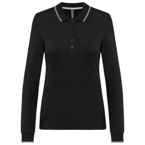 Kariban K281 - Polo maille piquée manches longues femme