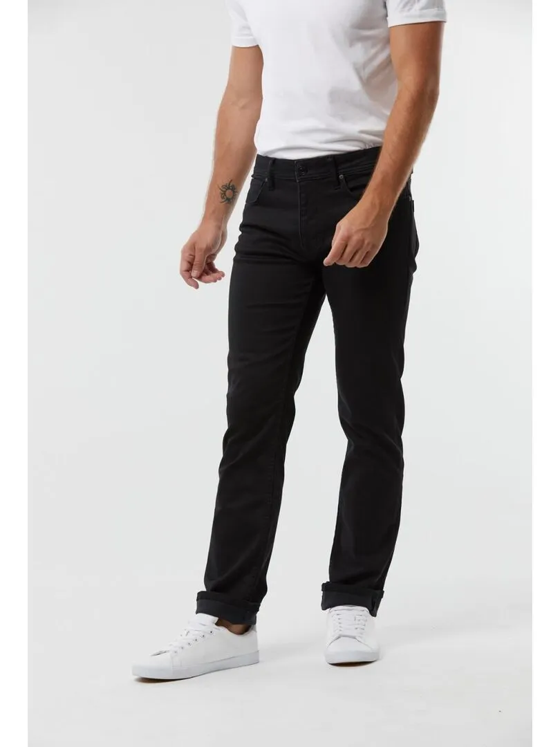 Lee Cooper - Pantalon coton straight LC126ZP - Noir