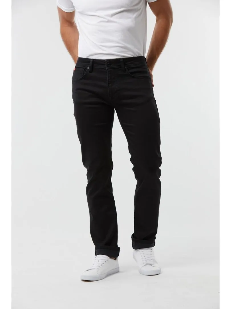 Lee Cooper - Pantalon coton straight LC126ZP - Noir