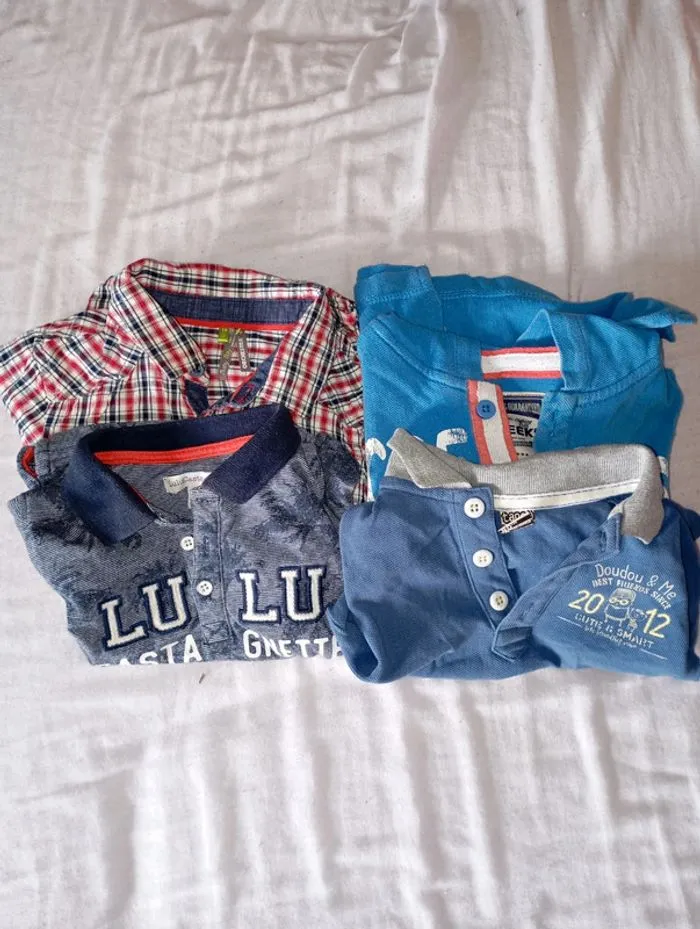 Lot garçon de tee shirt/ pulls taille 18 mois - diverse - 18 mois  | Beebs