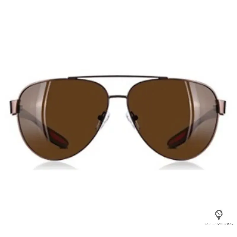 Lunette Aviateur Homme De Soleil Marron