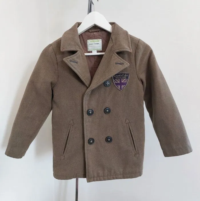 Manteau trench-coat marron 8 ans vertbaudet - Vertbaudet - 8 ans  | Beebs