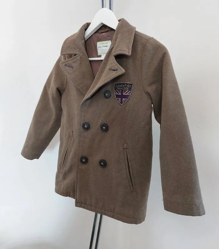 Manteau trench-coat marron 8 ans vertbaudet - Vertbaudet - 8 ans  | Beebs