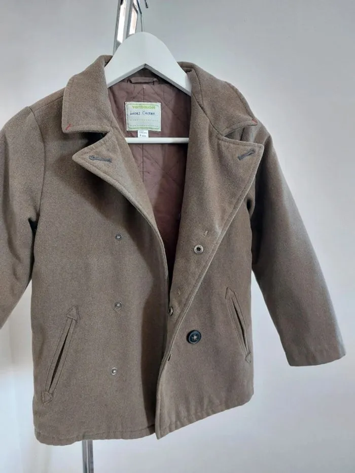 Manteau trench-coat marron 8 ans vertbaudet - Vertbaudet - 8 ans  | Beebs