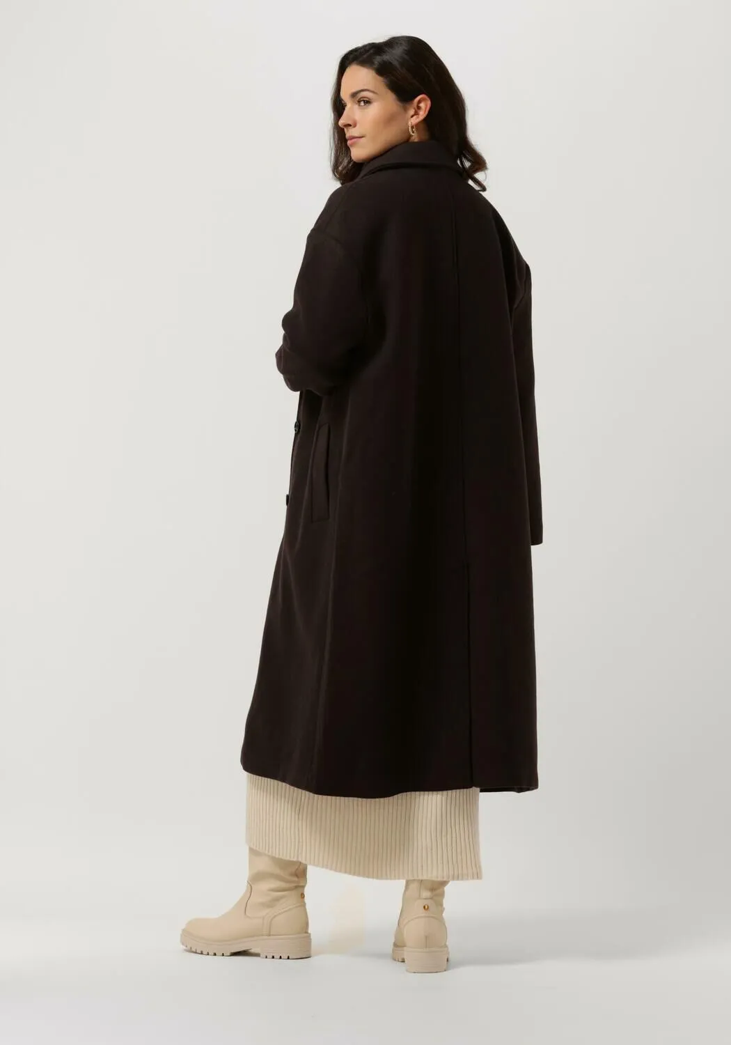 neo noir manteau anlu coat en marron