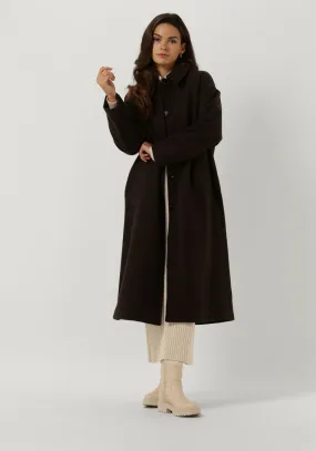 neo noir manteau anlu coat en marron