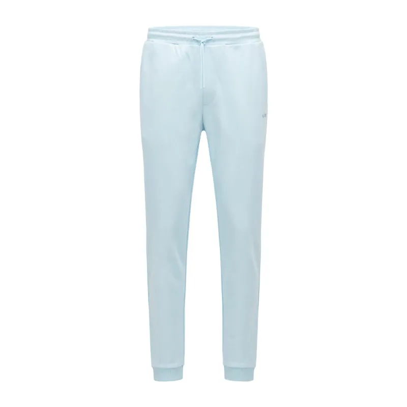 PANTALON DE SURVÊTEMENT BOSS HADIKO CURVED BLEU CIEL