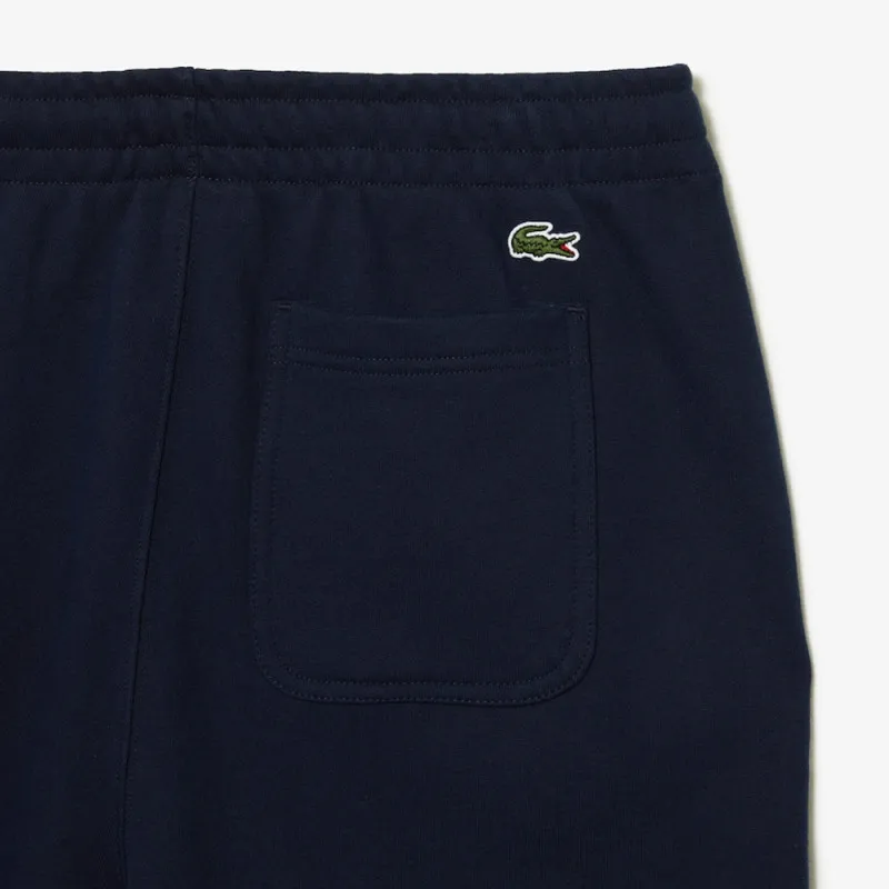 PANTALON DE SURVÊTEMENT HOMME LACOSTE EN COTON BIOLOGIQUE BLEU MARINE