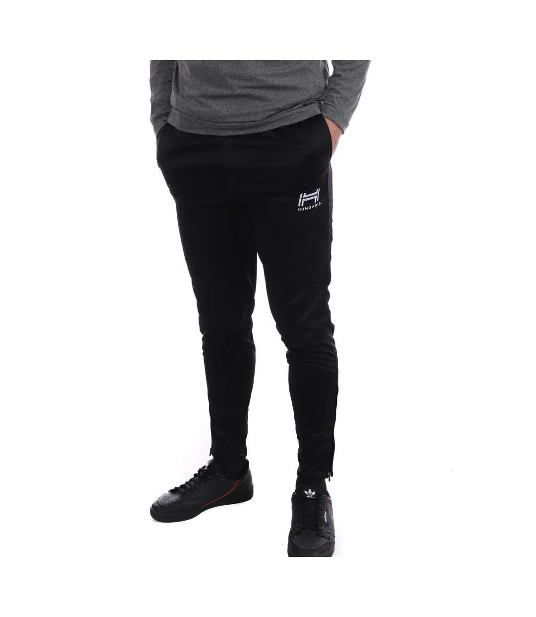 Pantalon de Survêtement Noir Homme Hungaria Training Premium Long