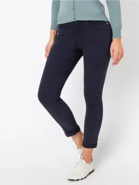 Pantalon Femme Coton Recyclé Marine tbs