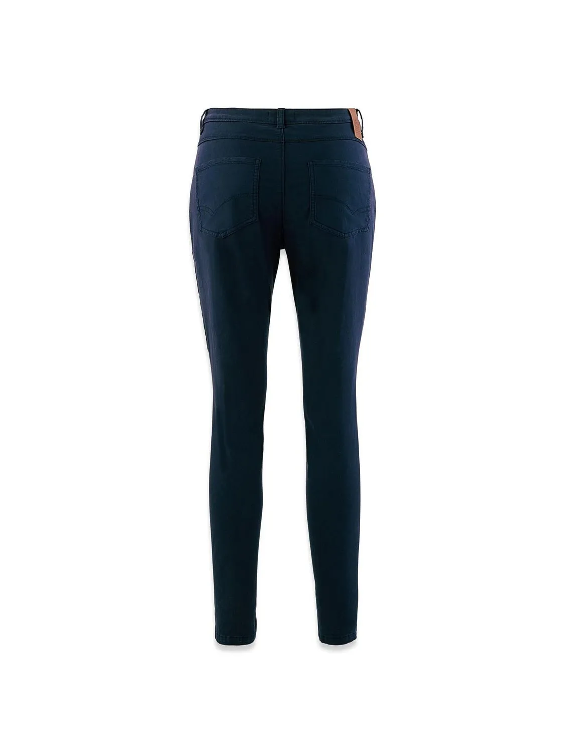 Pantalon Femme Coton Recyclé Marine tbs