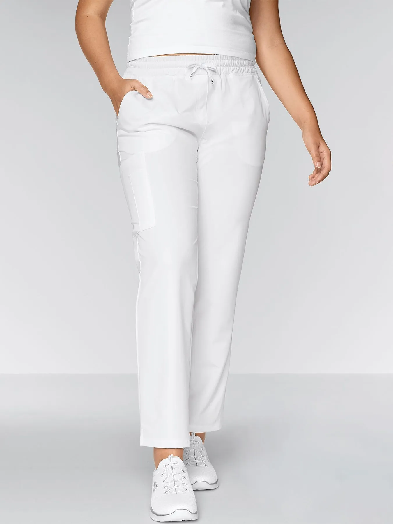 Pantalon femme à extension active – poches jambes 