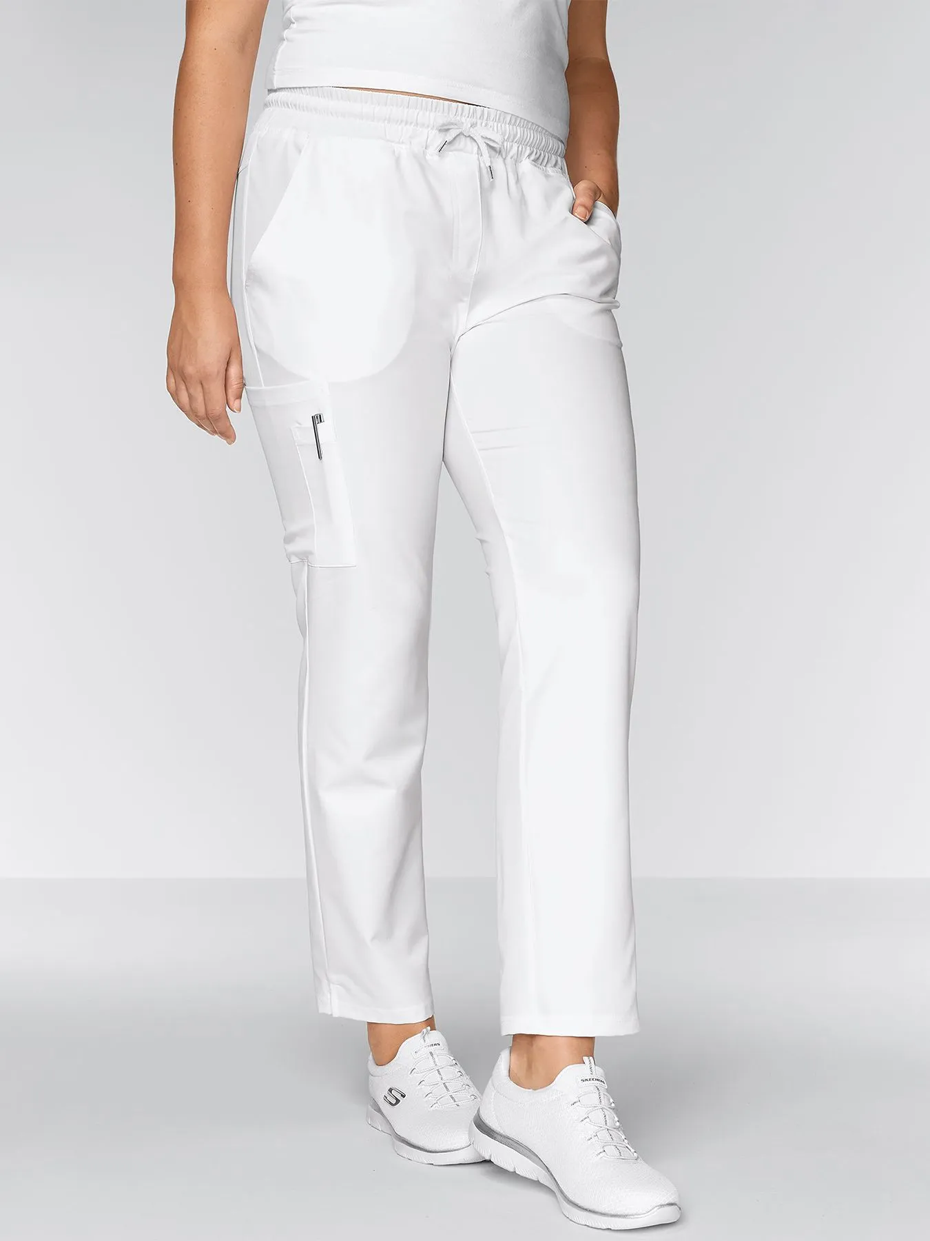 Pantalon femme à extension active – poches jambes 