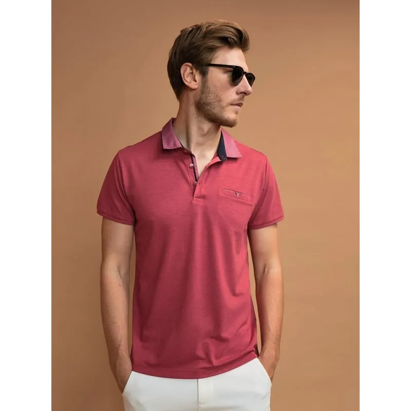 Polo drexler bleu ciel homme - Deeluxe | wimod