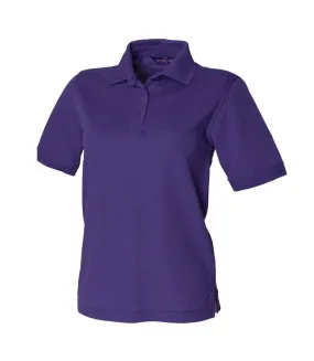 Polo femme violet Henbury