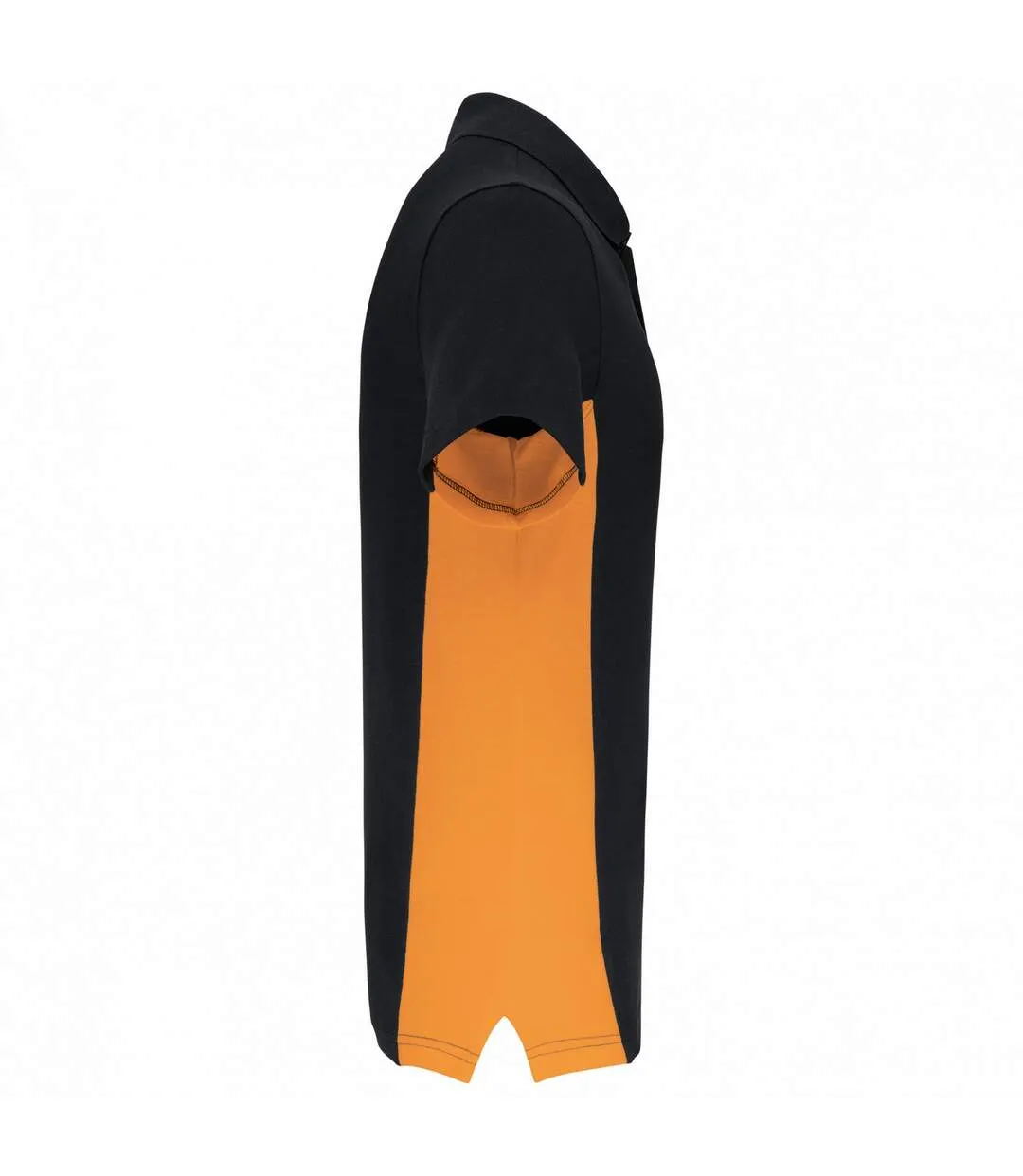 Polo homme noir / orange Kariban