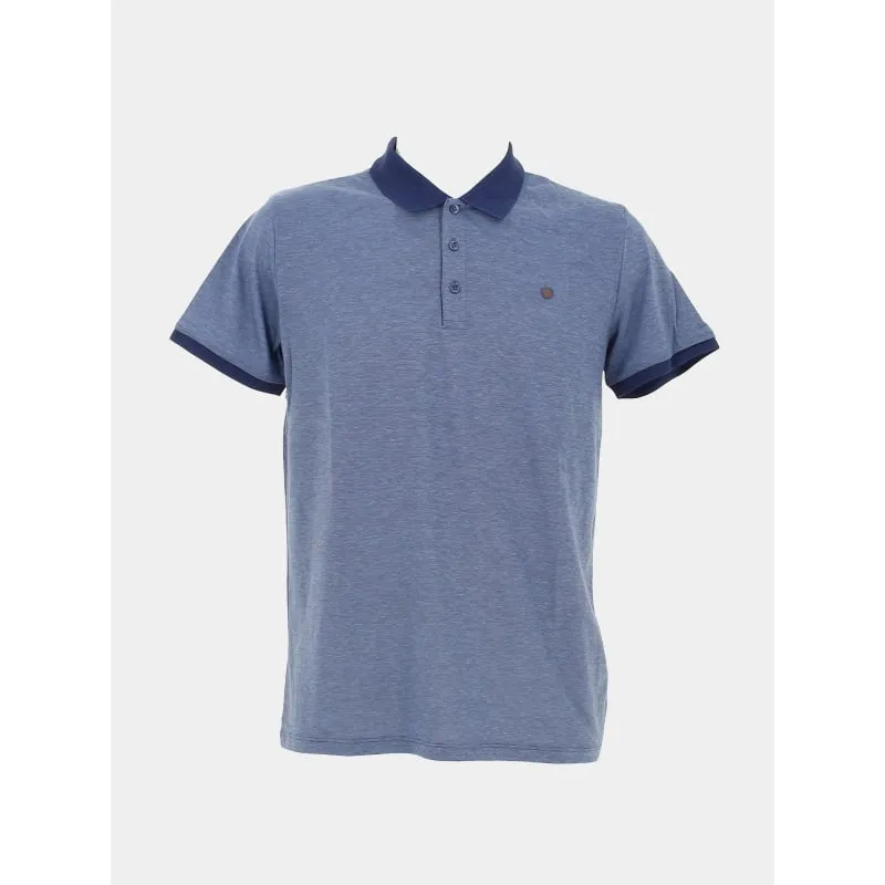 Polo slim mouline rose chiné homme - Tommy Hilfiger | wimod