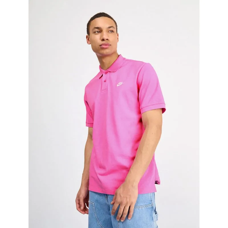 Polo slim mouline rose chiné homme - Tommy Hilfiger | wimod