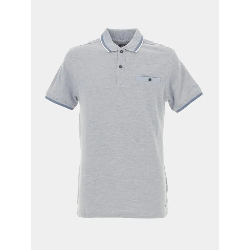 Polo slim mouline rose chiné homme - Tommy Hilfiger | wimod