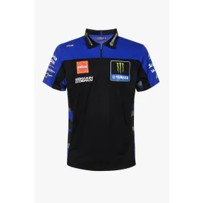 Polo YAMAHA Team Replica Monster Energy Noir pour homme