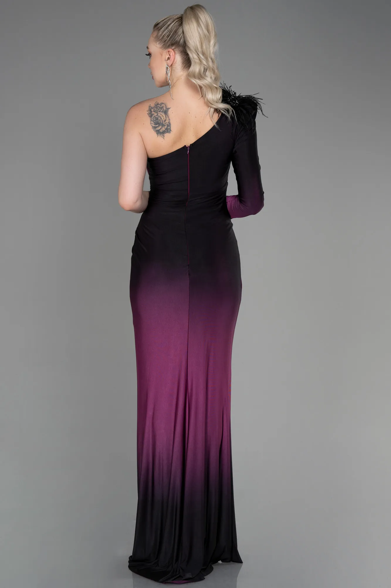 Robe De Soirée Longue Rouge ABU3225