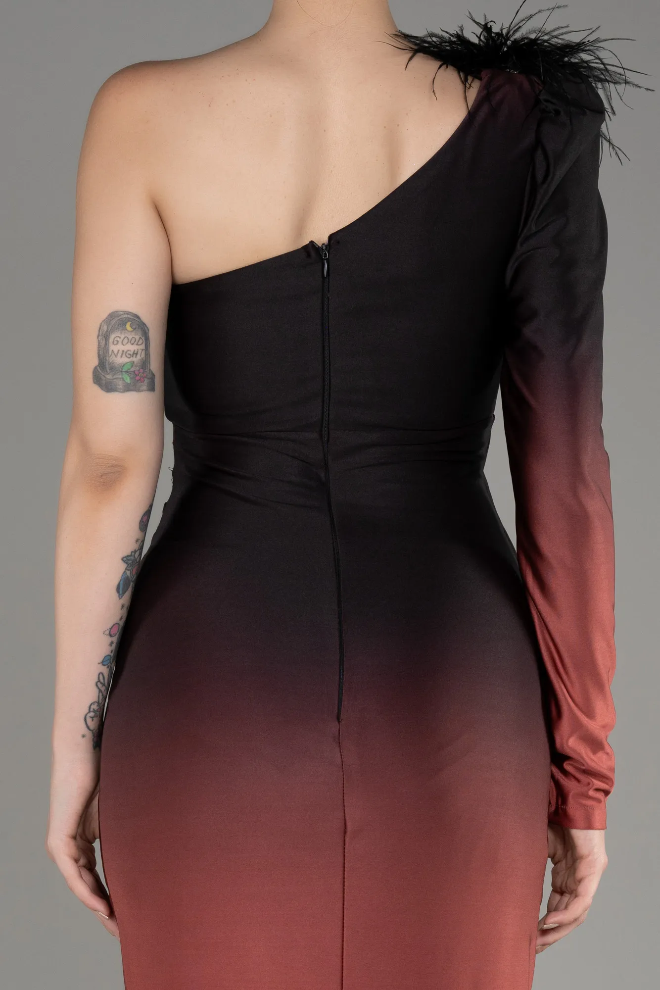 Robe De Soirée Longue Rouge ABU3225