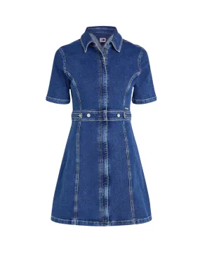 Robe denim Tommy Jeans Ref 63314 1a5 Marine fonce