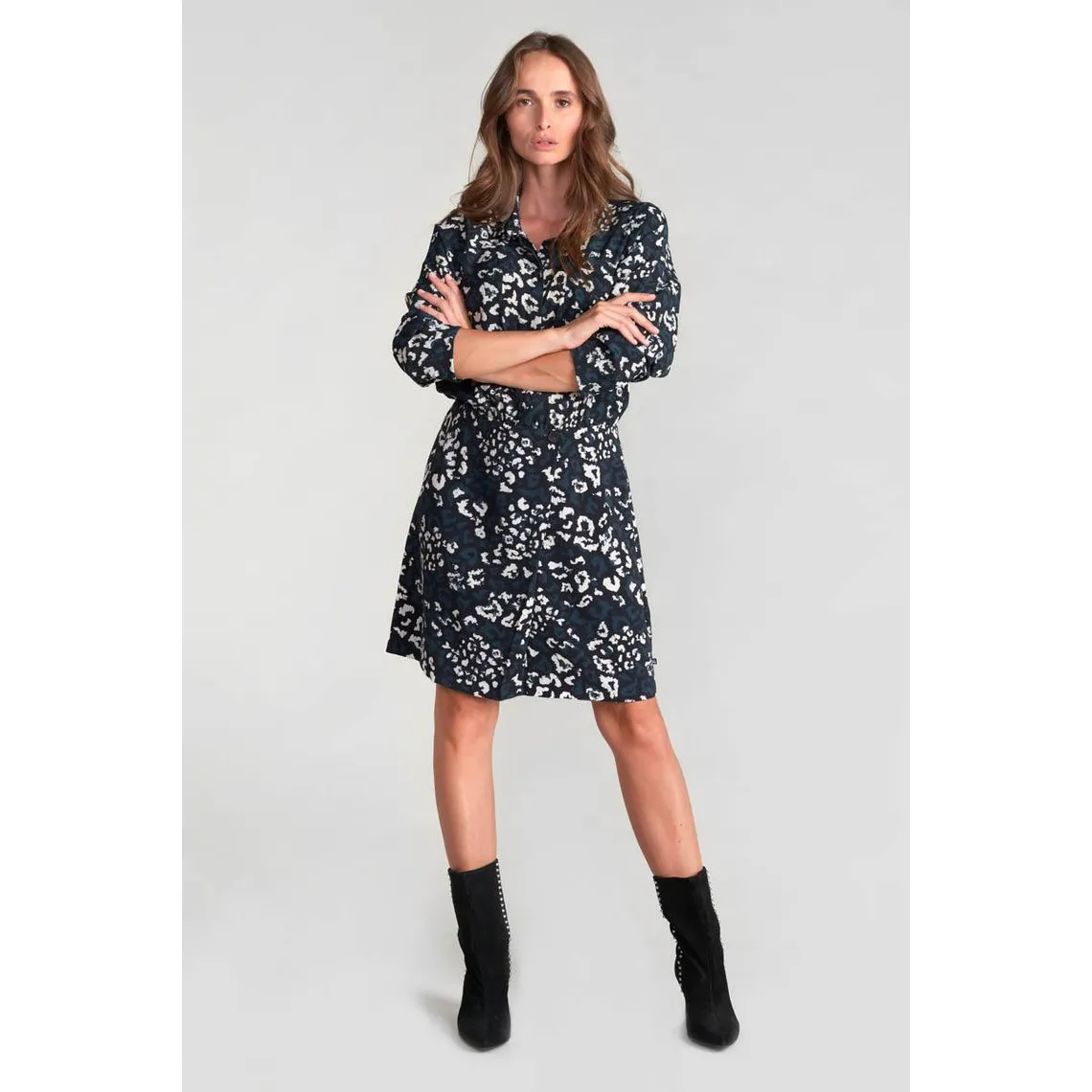 Robe droite EVANN - Bleue | 3 Suisses