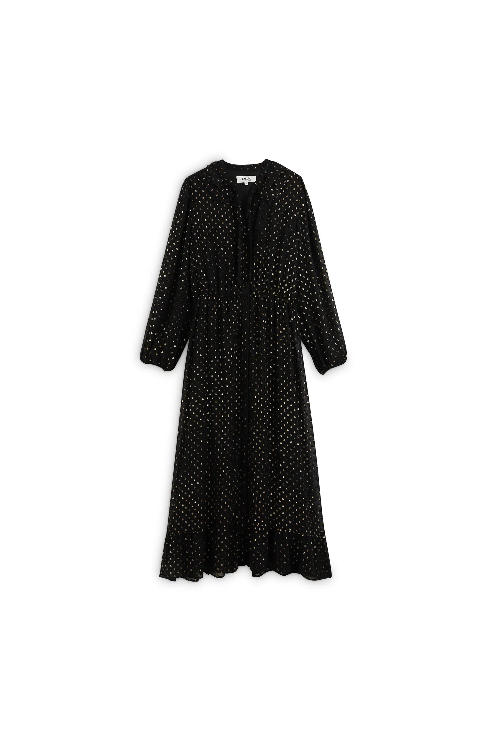 Robe Rythmique noir et doré