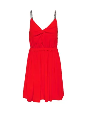 Robe à bretelles Tommy Jeans ref 53121 Rouge