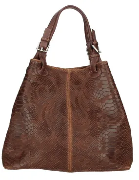 Sac à main femme marron