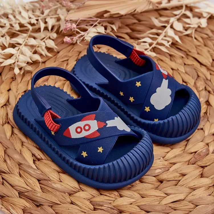 Sandales Pour Enfants 83525 Ipanema Cute Baby Bleu Marine