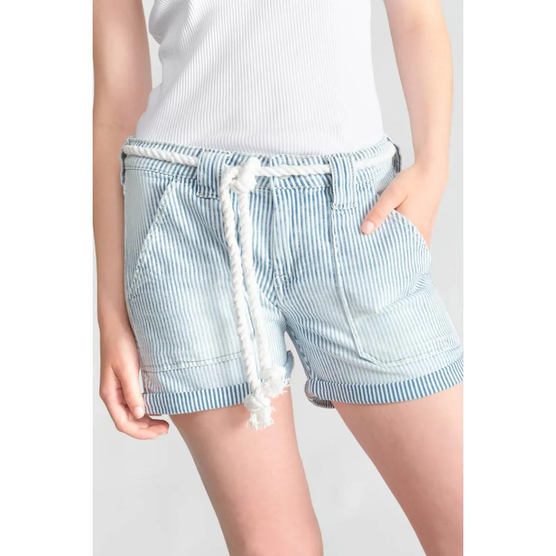 Short en jeans BLOOM bleu | 3 Suisses