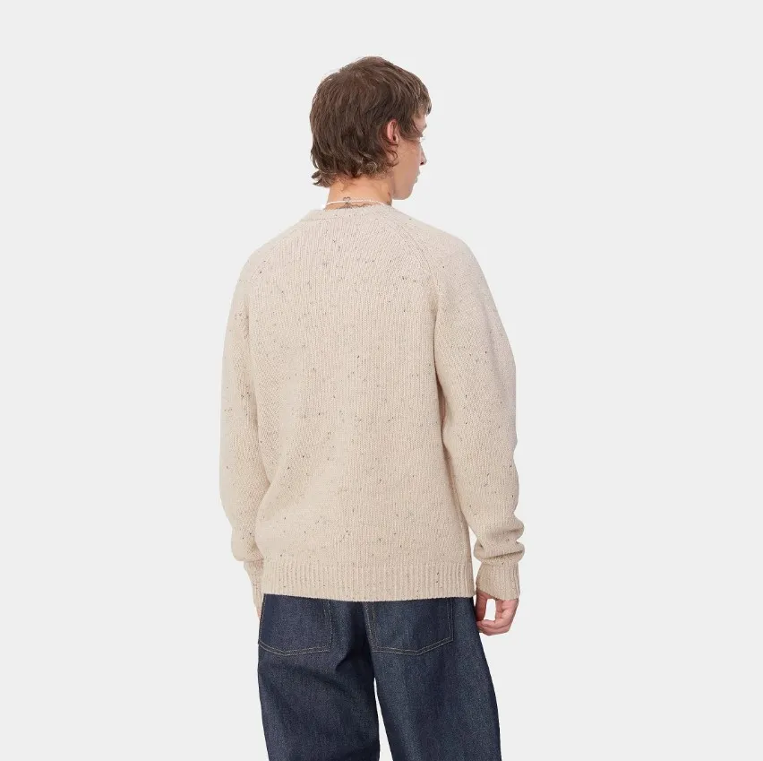 Side-Shore - anglistic sweater carhartt wip - men pulls / cardigans - side-shore