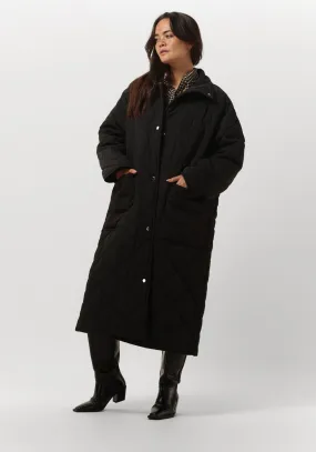 stand studio veste matelassé sage coat en noir