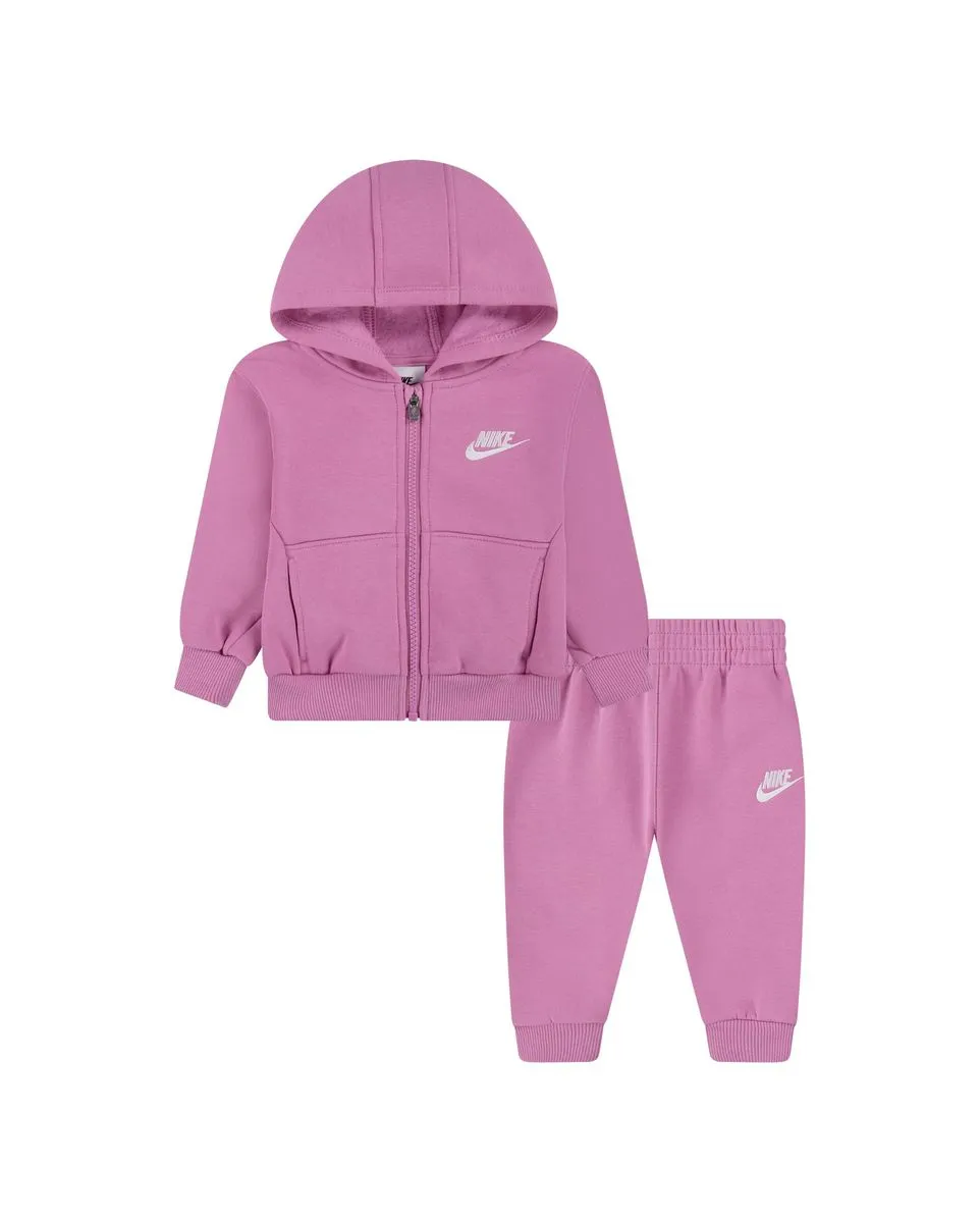 Survêtement Bébé NKN LBR FZ CLUB SET Violet