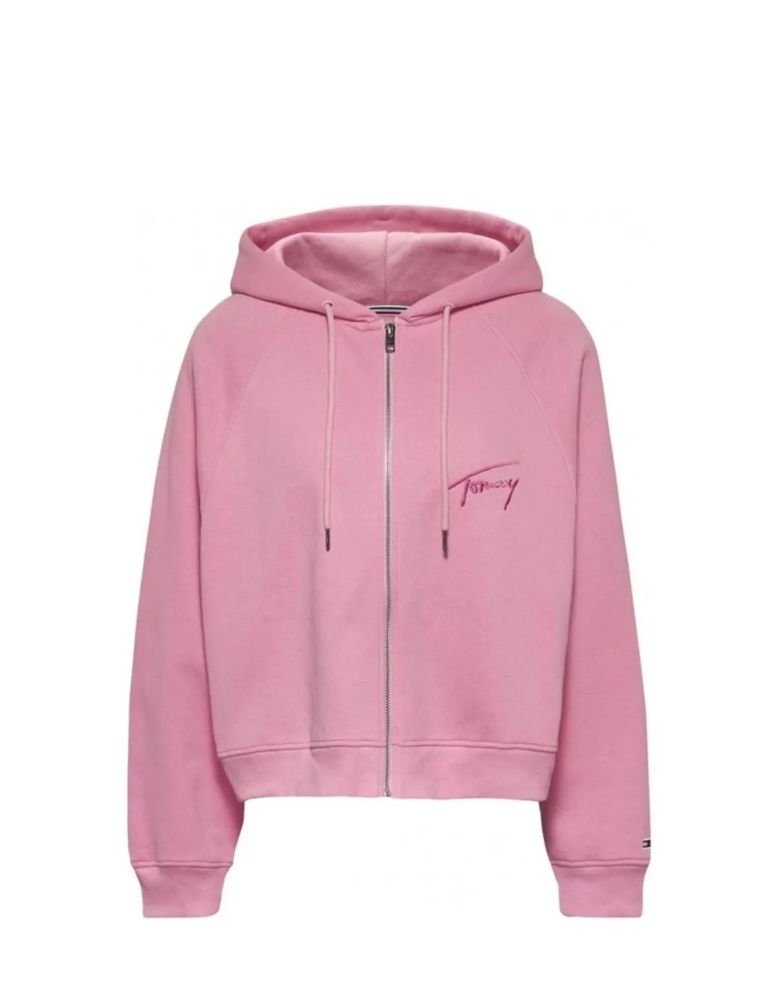 Sweat A Capuche Femme Tommy Jeans Ref 56729 the Fresh Pink