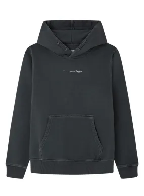 Sweat Pepe Jeans New Davide Hoodie Gris Enfant