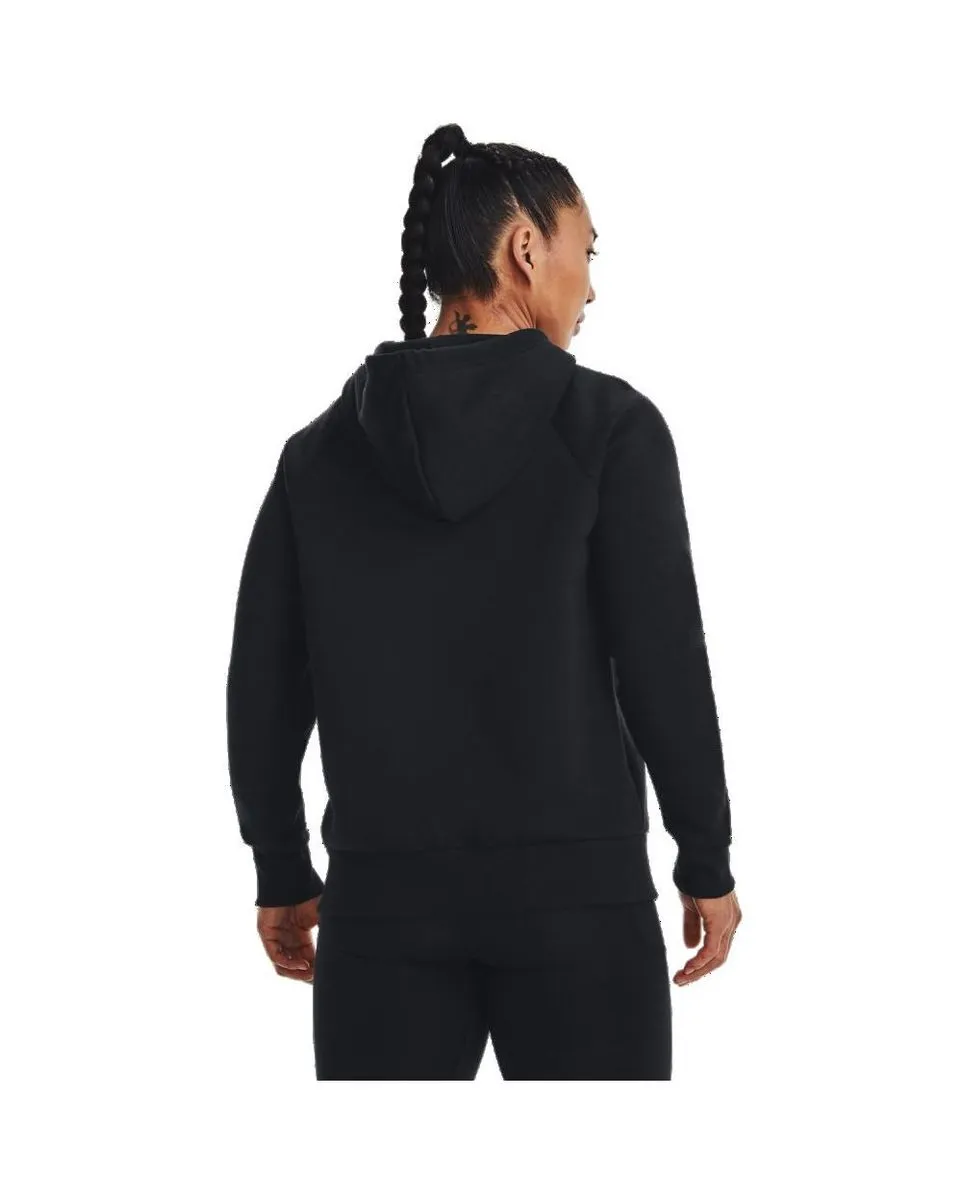 Sweat à capuche Femme UA RIVAL FLEECE HOODIE Noir