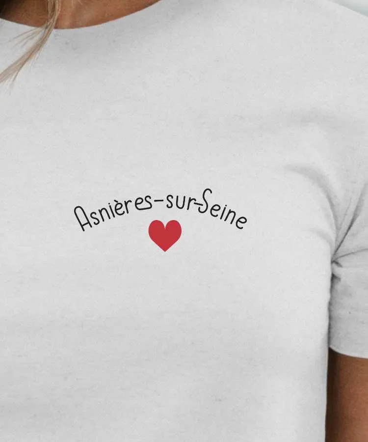 T-Shirt Asnières-sur-Seine Coeur