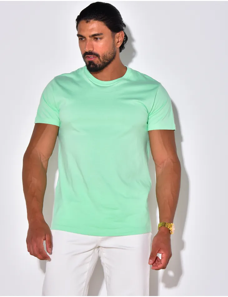 T-shirt homme basic / 54105 - JEANS INDUSTRY