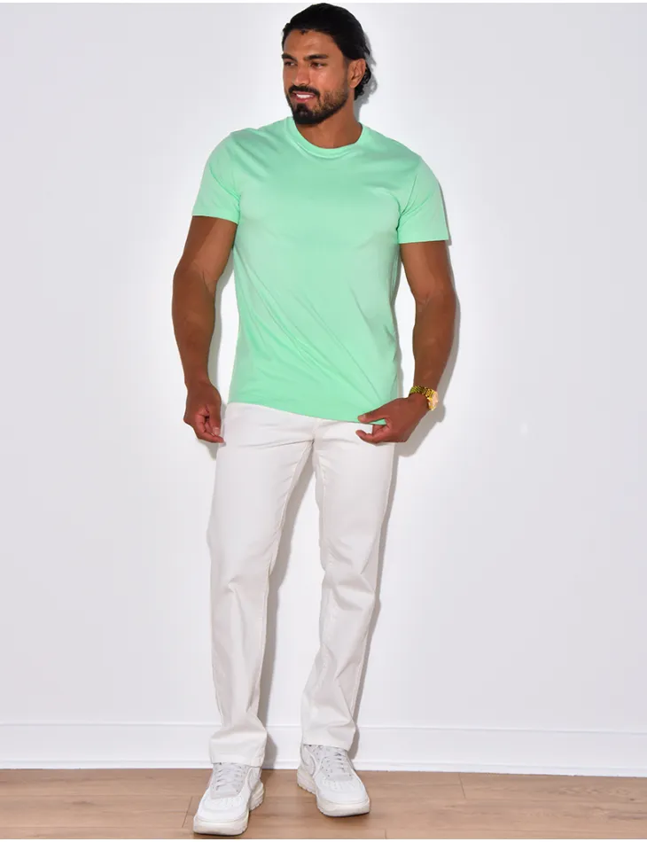 T-shirt homme basic / 54105 - JEANS INDUSTRY